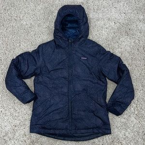 Patagonia Girls Reversible Puffer Jacket (Size XL 14)
